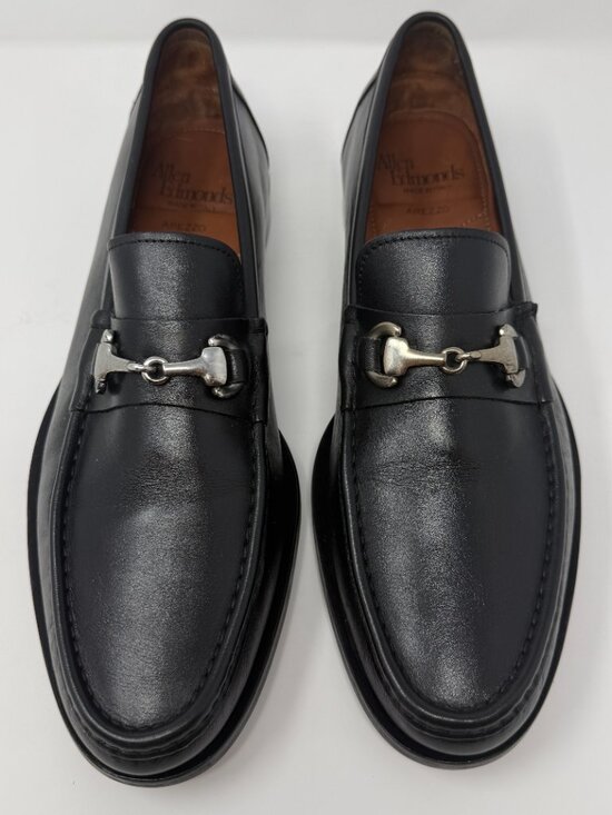 Allen Edmonds Arezzo Horsebit Leather Loafer Mens 12D Black  display picture 1